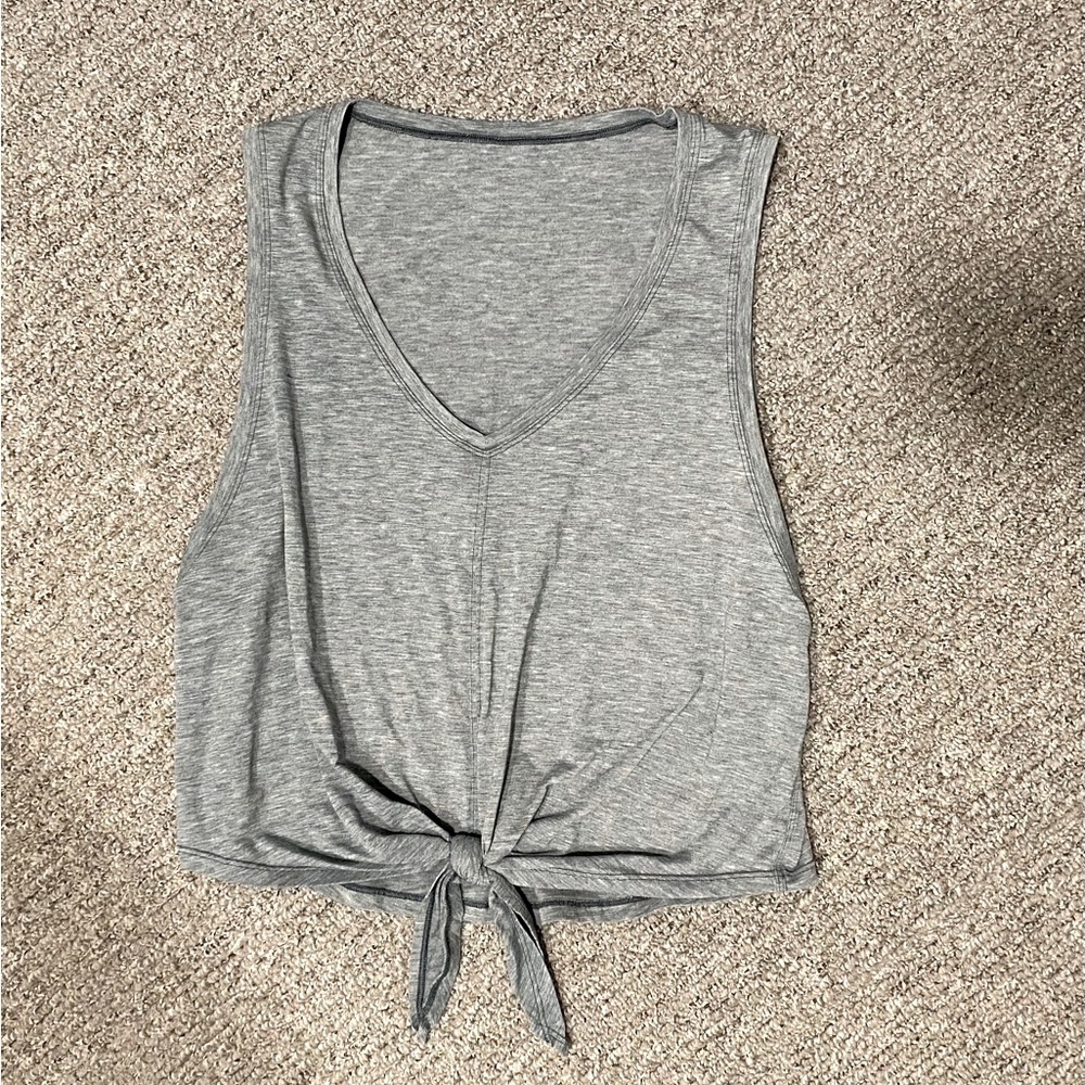 Lululemon front tie workout top